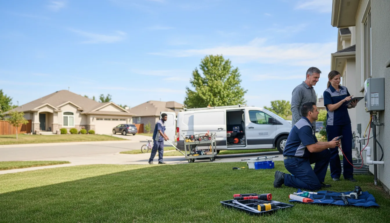 Tankless water heater service in Williamstown, PA
